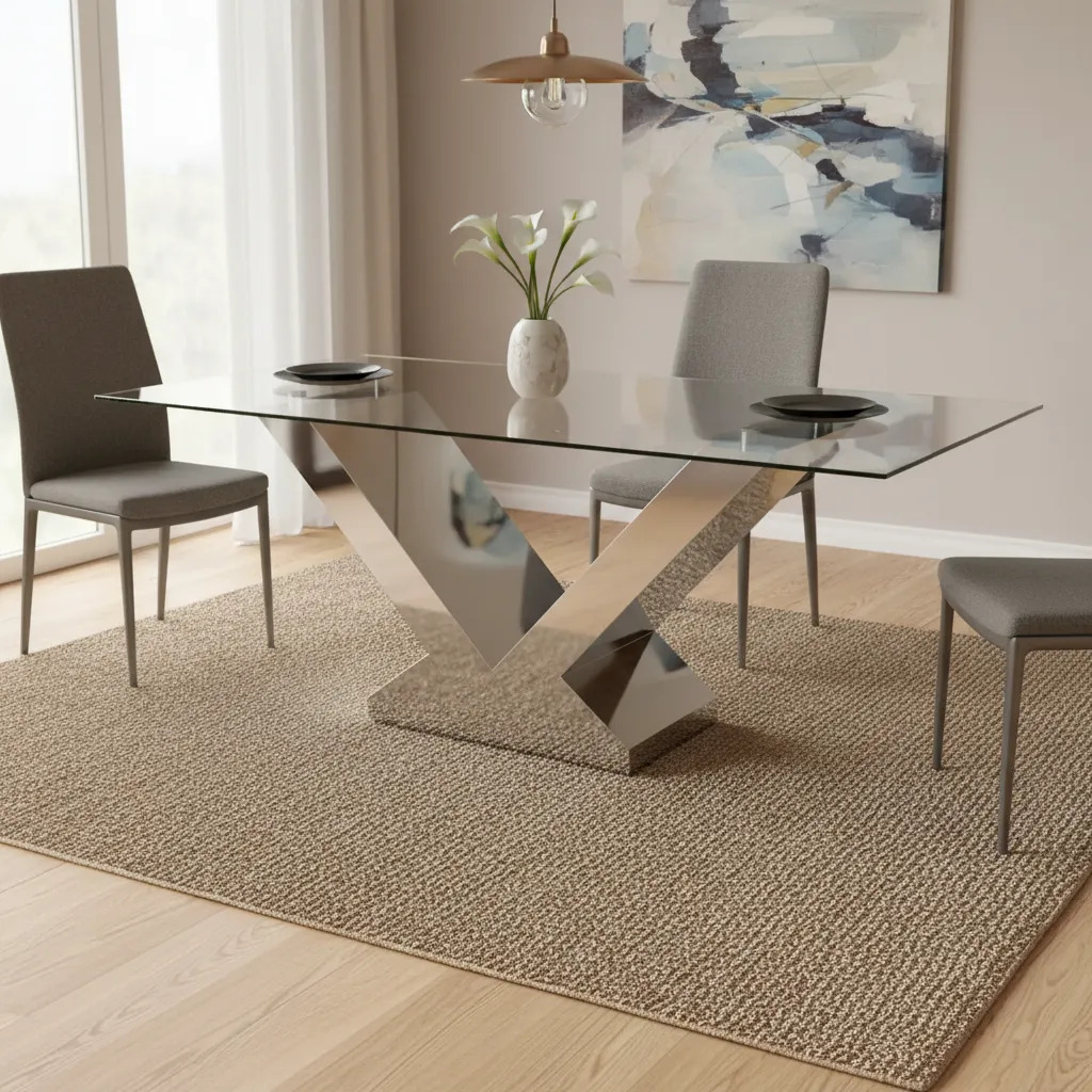 Mesa Vertex Acero Principal